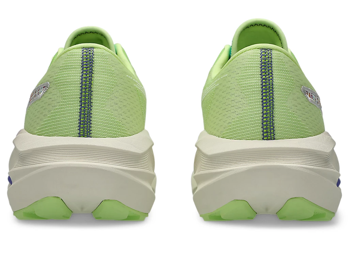 Mens Asics Novablast 5 TR - NATURE BATHING/LIME GREEN