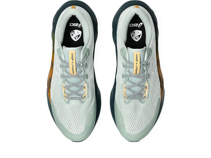 Mens Asics Novablast 5 TR - NATURE BATHING / LICHEN ROCK