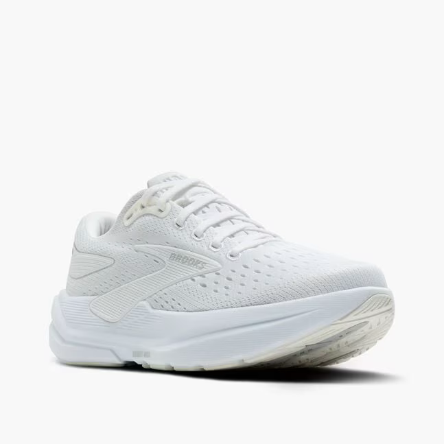 Brooks Ghost Max 3 para mujer (ancho) - Blanco/Blanco