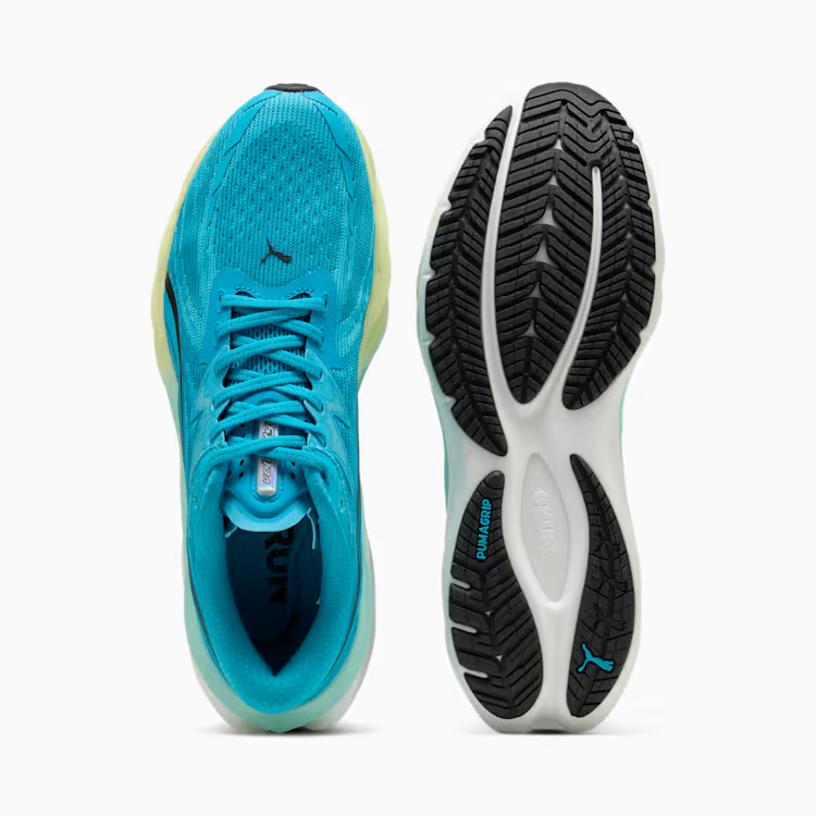 PUMA Mens Velocity Nitro 4 - SPEED BLUE-GOLD MOON