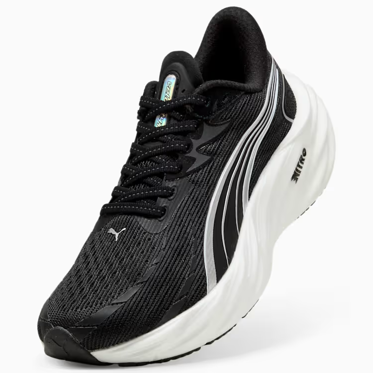 PUMA Womens Velocity Nitro 4 - PUMA BLACK-PUMA WHITE