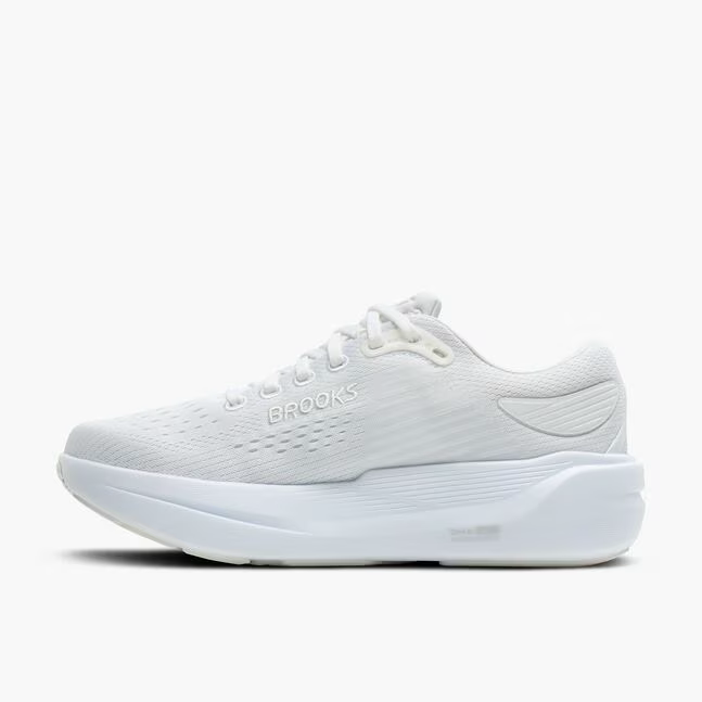 Brooks Ghost Max 3 para mujer (ancho) - Blanco/Blanco