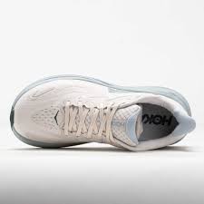 HOKA Clifton 10 para mujer - GROUT / MINERAL BLUE (Ancho)