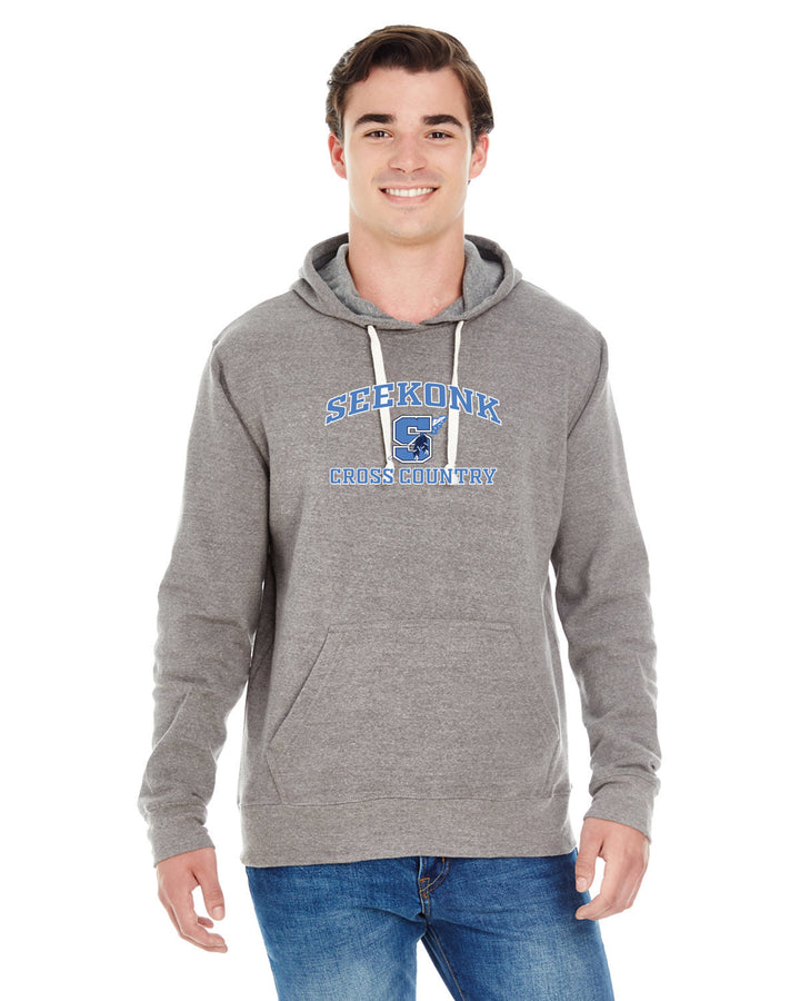 Seekonk Cross Country Adult Pullover Fleece Hooded Sweatshirt (JA8871)