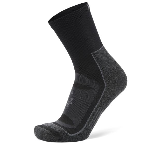 Balega Blister Resist Crew Socks - grey/black (8458-3300)