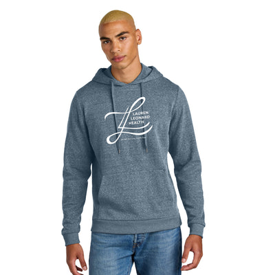 Lauren Leonard Health- Perfect Tri Fleece Pullover Hoodie- Navy Frost (DT1300)