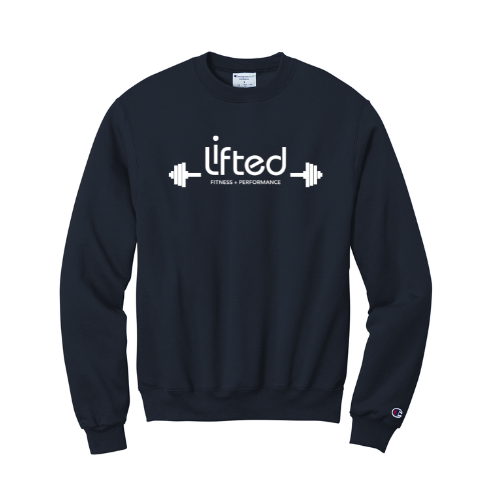Lifted Fitness- Champion Crewneck Sweatshirt (S6000)