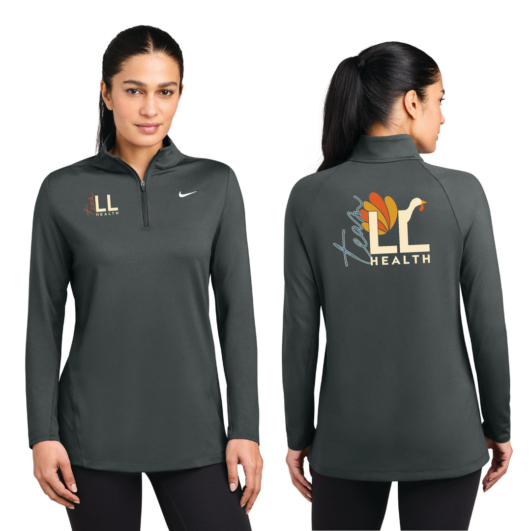 Lauren Leonard Health - Nike Women’s Dri-FIT Stride 1/2-Zip (NKIO8141) (L033 LC, L034 BACK)