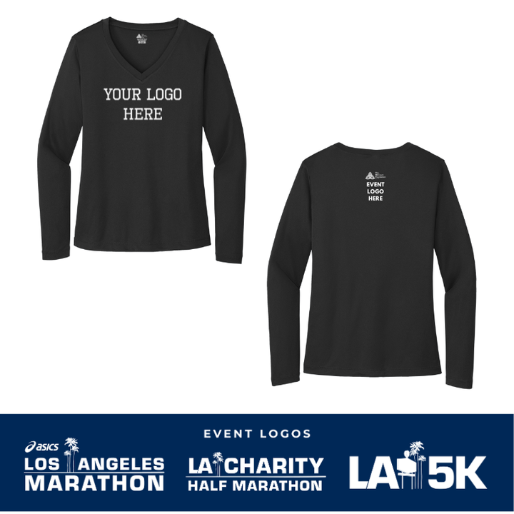 2026 ASICS Los Angeles Marathon Nonprofits - Women's Long Sleeve Performance Tee