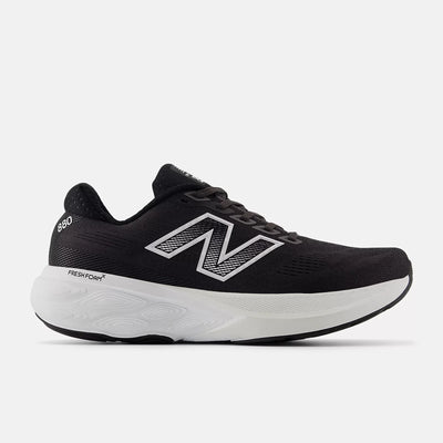 New Balance Fresh Foam X 880v15 Wide para hombre - Negro/Blanco/Reflectante (M880B15) 