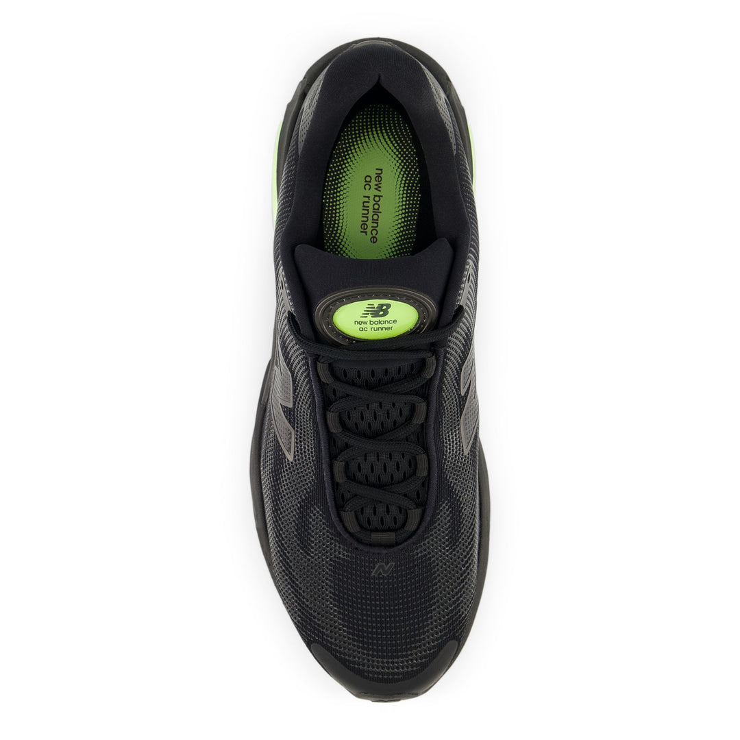 New Balance Mens Ac Runner - BLACK 4 (Wide)