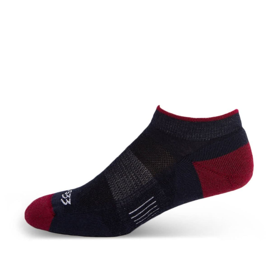 Microweight Cushion - No Show Wool Socks Mountain Heritage