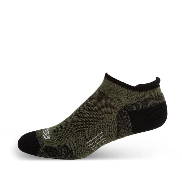 Microweight Cushion - No Show Tab Wool Socks Mountain Heritage