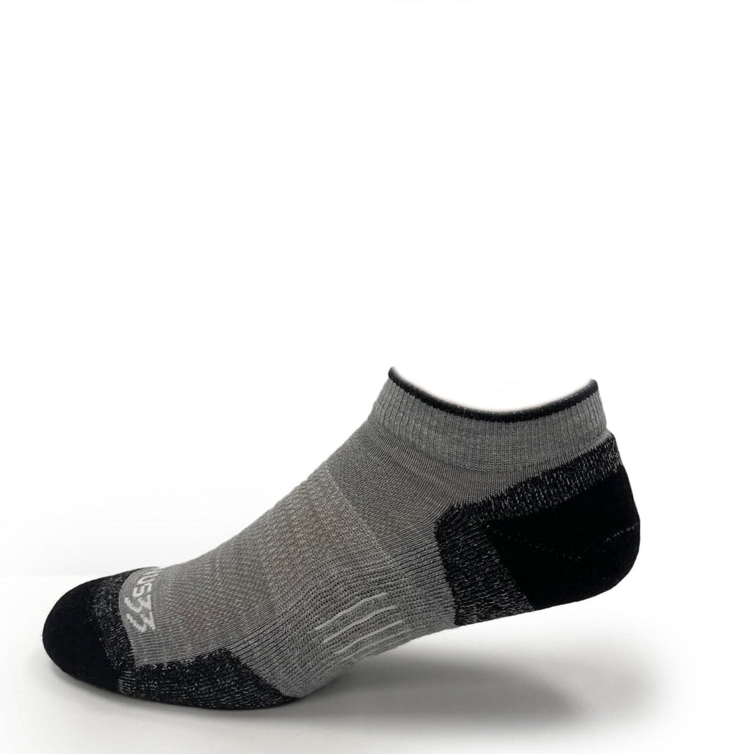 Microweight Cushion - No Show Wool Socks Mountain Heritage