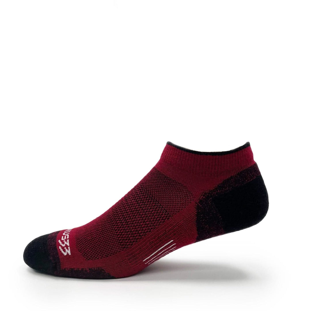 Microweight Cushion - No Show Wool Socks Mountain Heritage