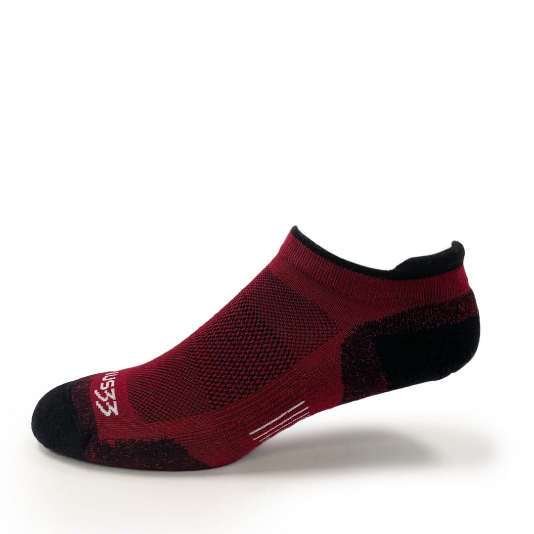 Microweight Cushion - No Show Tab Wool Socks Mountain Heritage