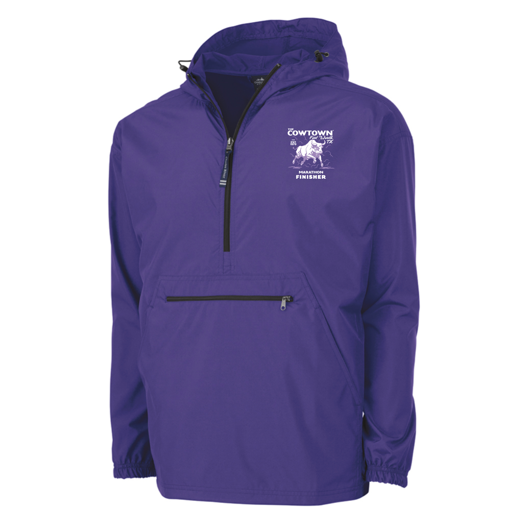 Cowtown Marathon Finisher - Pack-N-Go Pullover Jacket (9904)