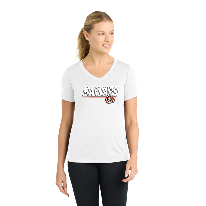 Camiseta de atletismo de Maynard para mujer (LST353)