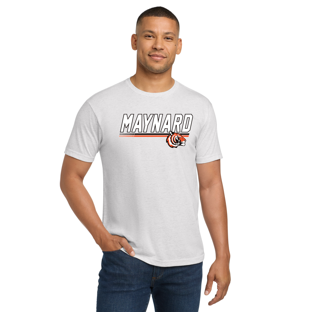 Camiseta unisex de triblend de Maynard Cross Country Next Level Apparel (NL6010)
