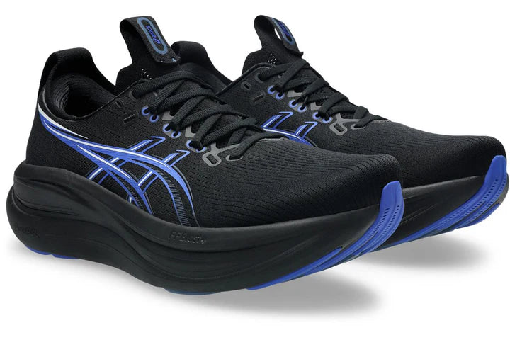 ASICS GEL-NIMBUS 28 para hombre - NEGRO/AZUL NEÓN
