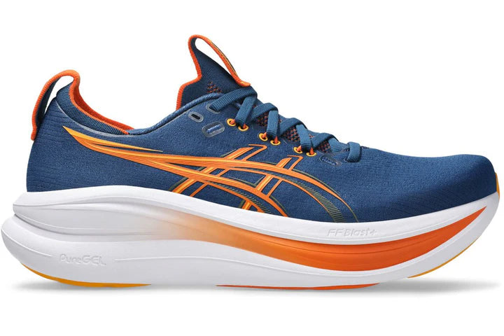 ASICS Men's GEL-NIMBUS 28 Wide - TWILIGHT BLUE/ANZU