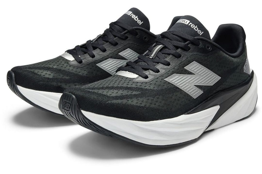 New Balance Mens Fuelcell Rebel v5 - Black/ Grey (MFCXLO5)