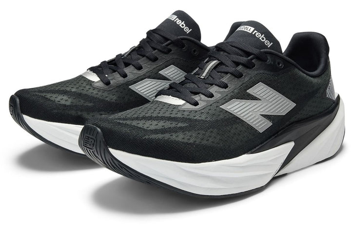 New Balance Mens Fuelcell Rebel v5 - Black/ Grey (MFCXLO5)