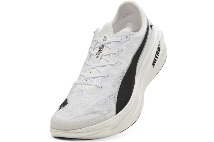 Men's Puma DEVIATE NITRO ELITE 4 - PUMA WHITE-PUMA BLACK