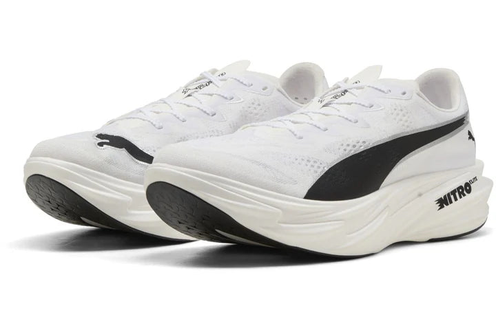 Men's Puma DEVIATE NITRO ELITE 4 - PUMA WHITE-PUMA BLACK