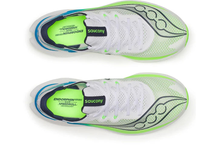 Men's Saucony Endorphin Pro 5 - White Slime