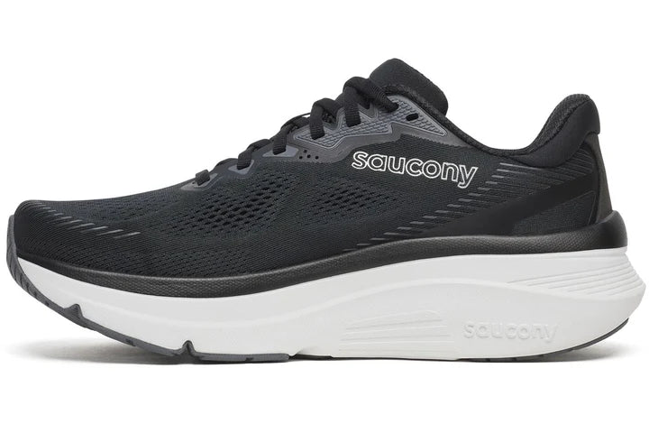 Men's Saucony Guide 19 - Black Silver Extra Wide
