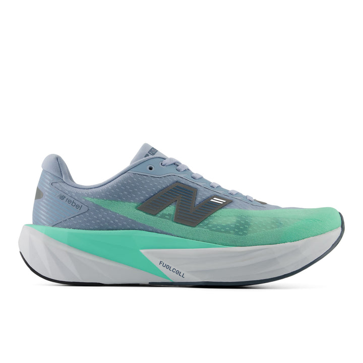 New Balance Mens Fuelcell Rebel V5 - LIGHT ARCTIC GREY (Wide)