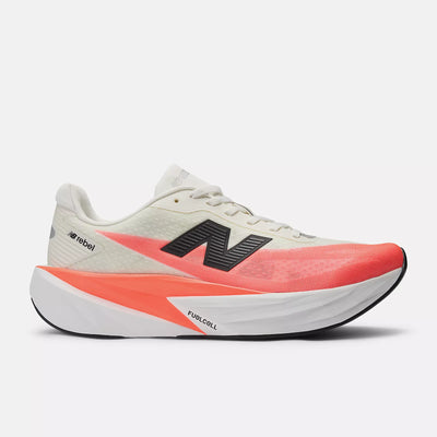 New Balance Fuelcell Rebel v5 para hombre - Rojo Urgente/Blanco (MFCXLV5)