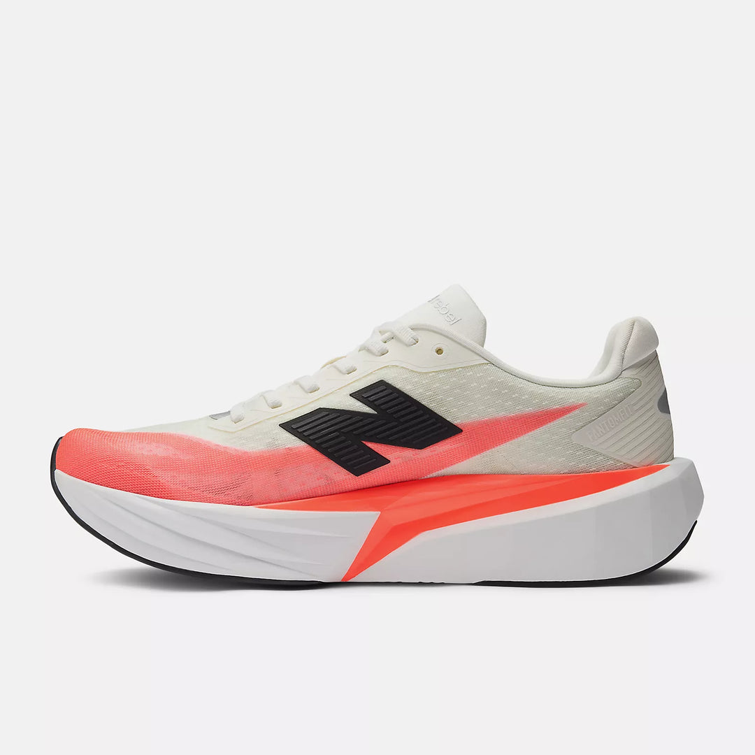 New Balance Fuelcell Rebel v5 para hombre - Rojo Urgente/Blanco (MFCXLV5)