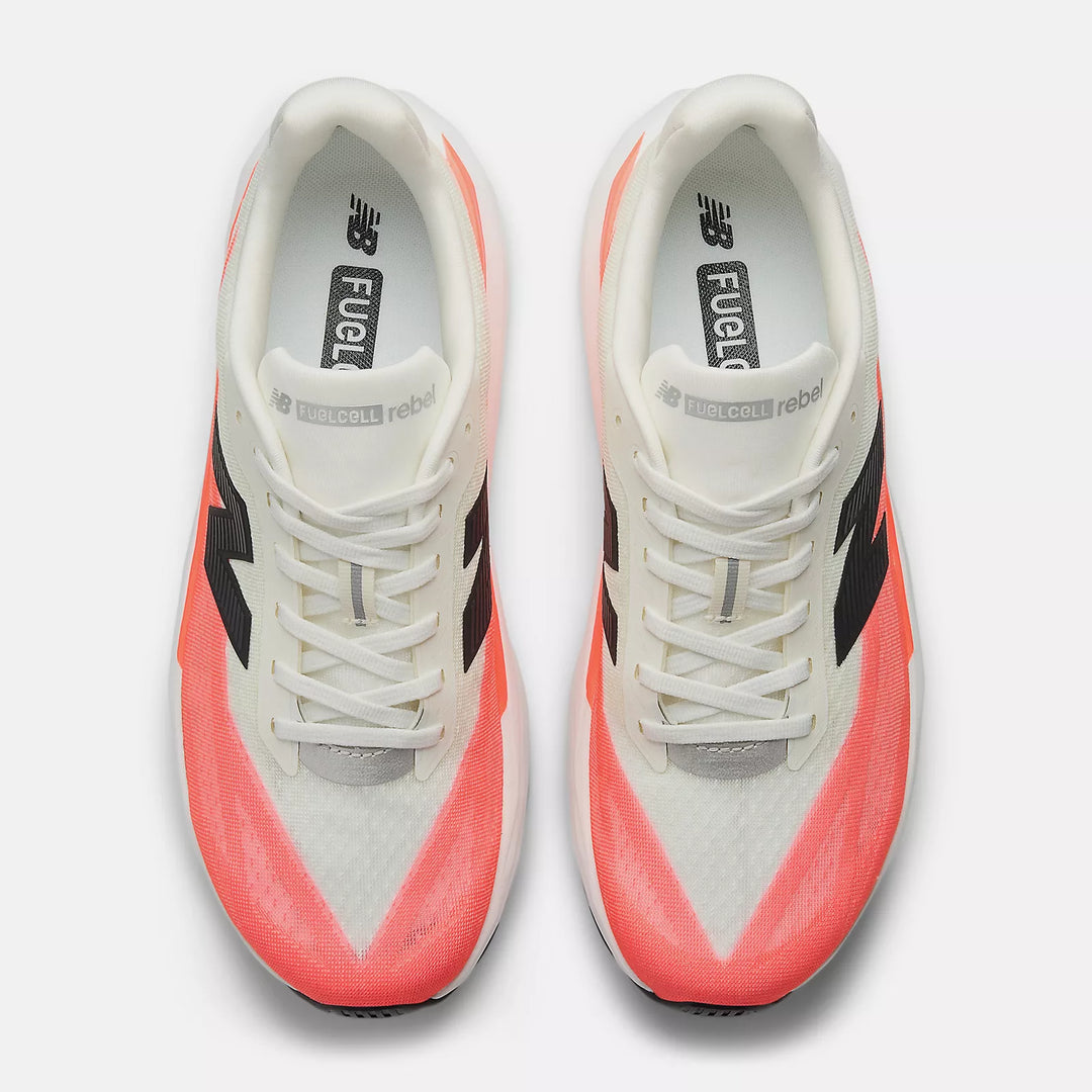 New Balance Fuelcell Rebel v5 para hombre - Rojo Urgente/Blanco (MFCXLV5)
