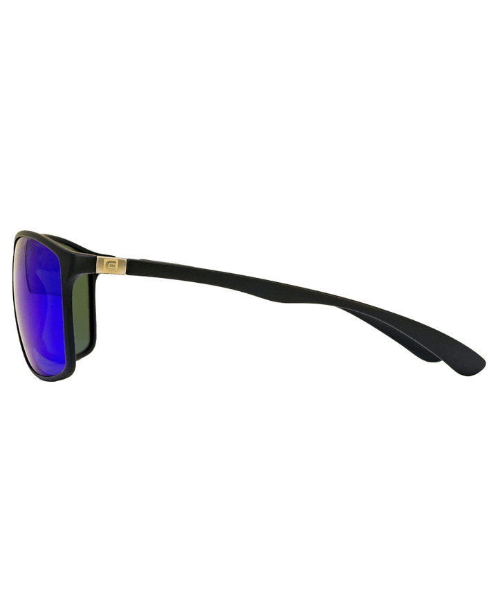 Milano (Black/Blue Mirror Polarized Lens)
