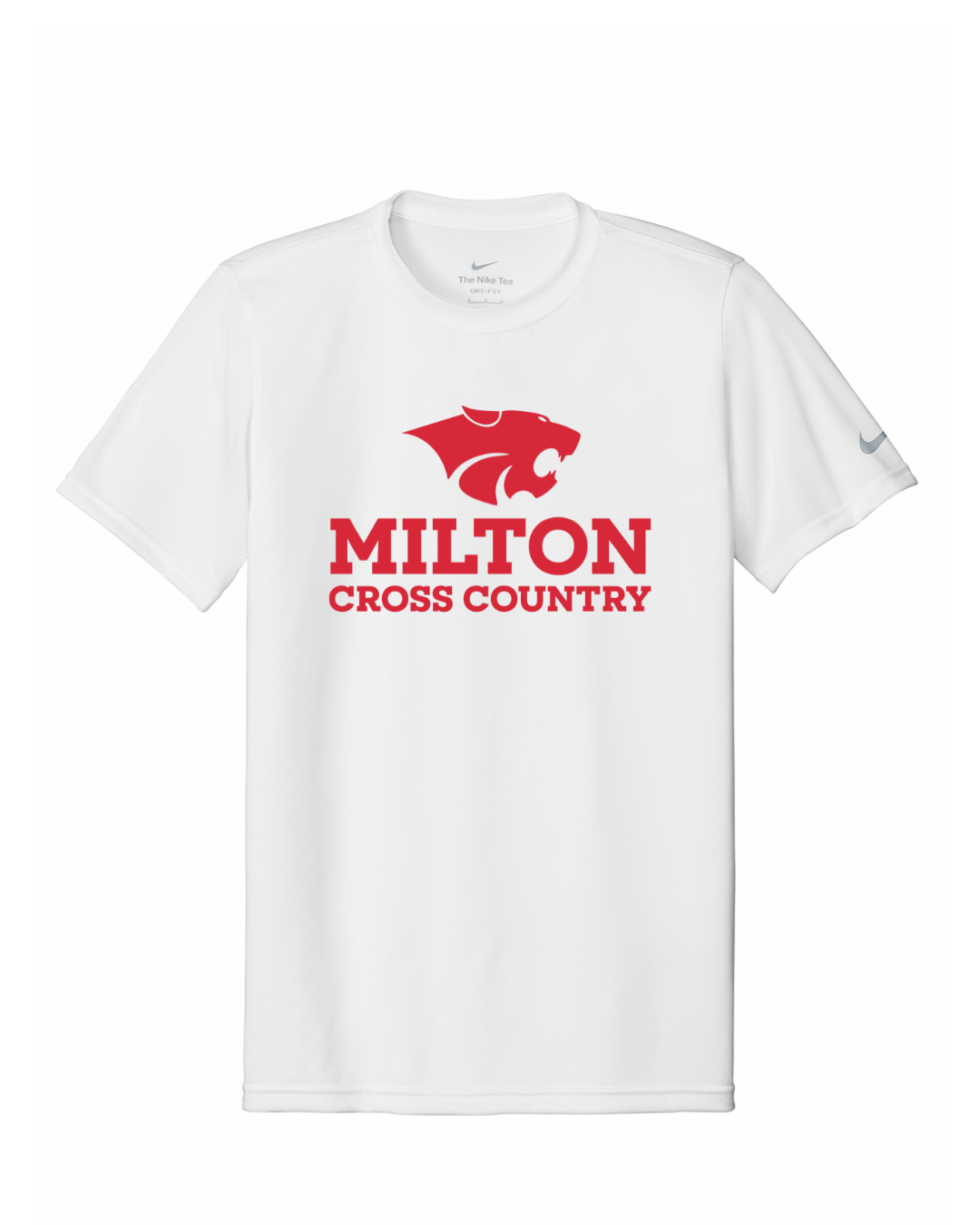 Camiseta Nike Milton Cross Country con mangas Swoosh y leyenda para hombre (NKDX8730)