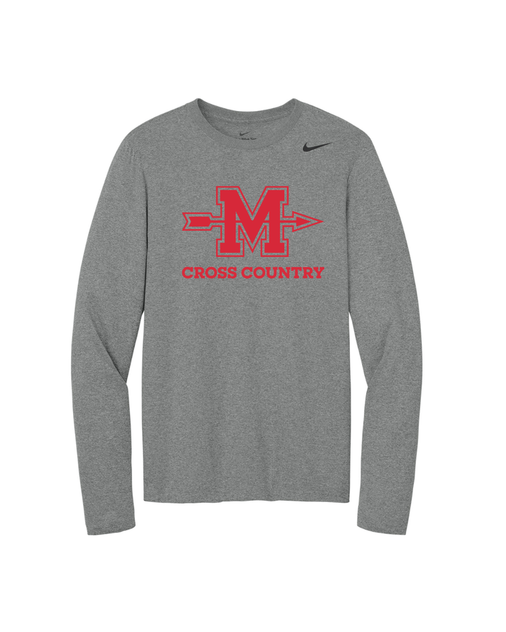 Milton Cross Country - Nike Team rLegend Long Sleeve Tee (NKHQ4550)