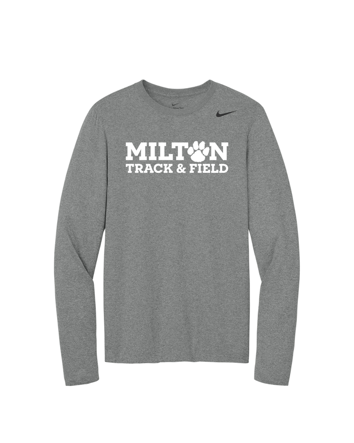 Milton Track and Field - Nike Team rLegend Long Sleeve Tee (NKHQ4550)