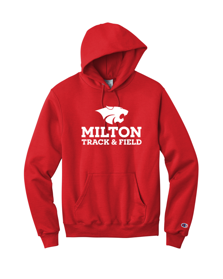 Sudadera con capucha Champion® Powerblend® de Milton Track and Field (S700)