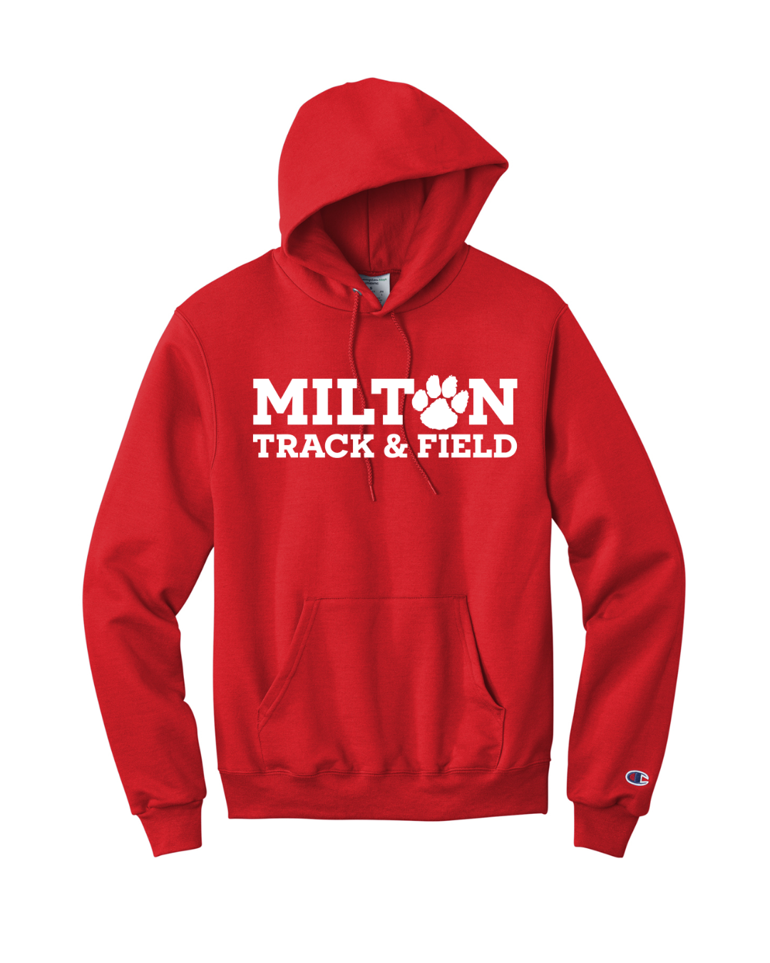 Sudadera con capucha Champion® Powerblend® de Milton Track and Field (S700)