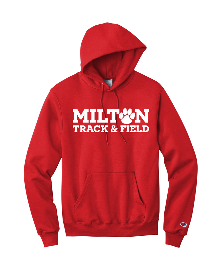 Sudadera con capucha Champion® Powerblend® de Milton Track and Field (S700)