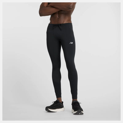 Mallas New Balance Sleek Pocket - Negras - HOMBRE (MP41273)