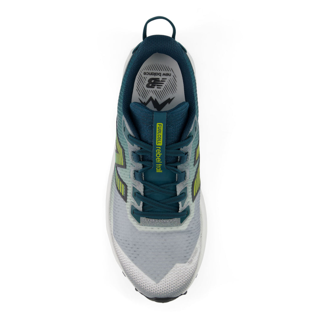 New Balance Mens Fuelcell Rebel Trail - MEDUSA GREEN