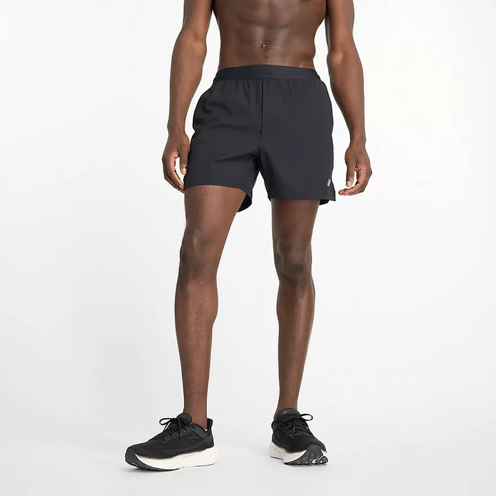 New Balance AC Lined Short 5 - Black - MEN (MS41290)