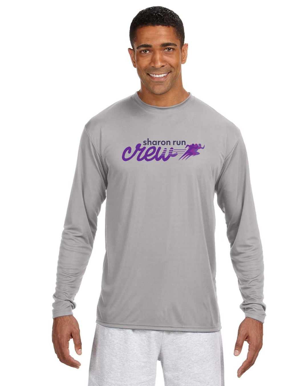 Camiseta de manga larga de rendimiento y enfriamiento para hombre de Scituate Lacrosse (N3165)