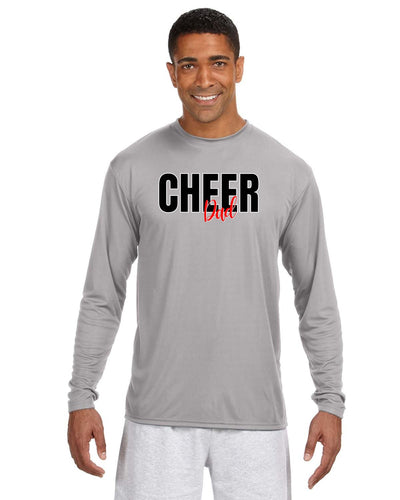 Campeonato de porristas DCL - Camiseta de manga larga refrescante para hombre (A4N3165)