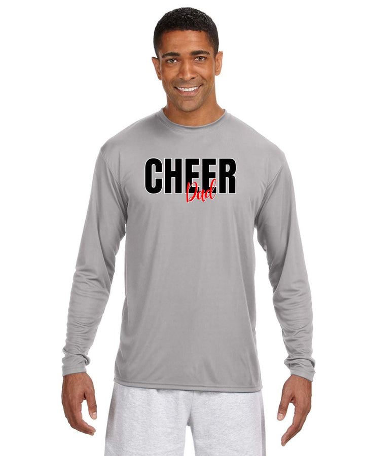 Campeonato de porristas DCL - Camiseta de manga larga refrescante para hombre (A4N3165)