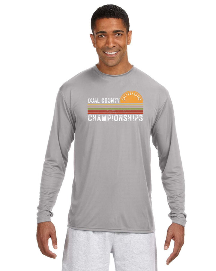 Campeonato de porristas DCL - Camiseta de manga larga refrescante para hombre (A4N3165)