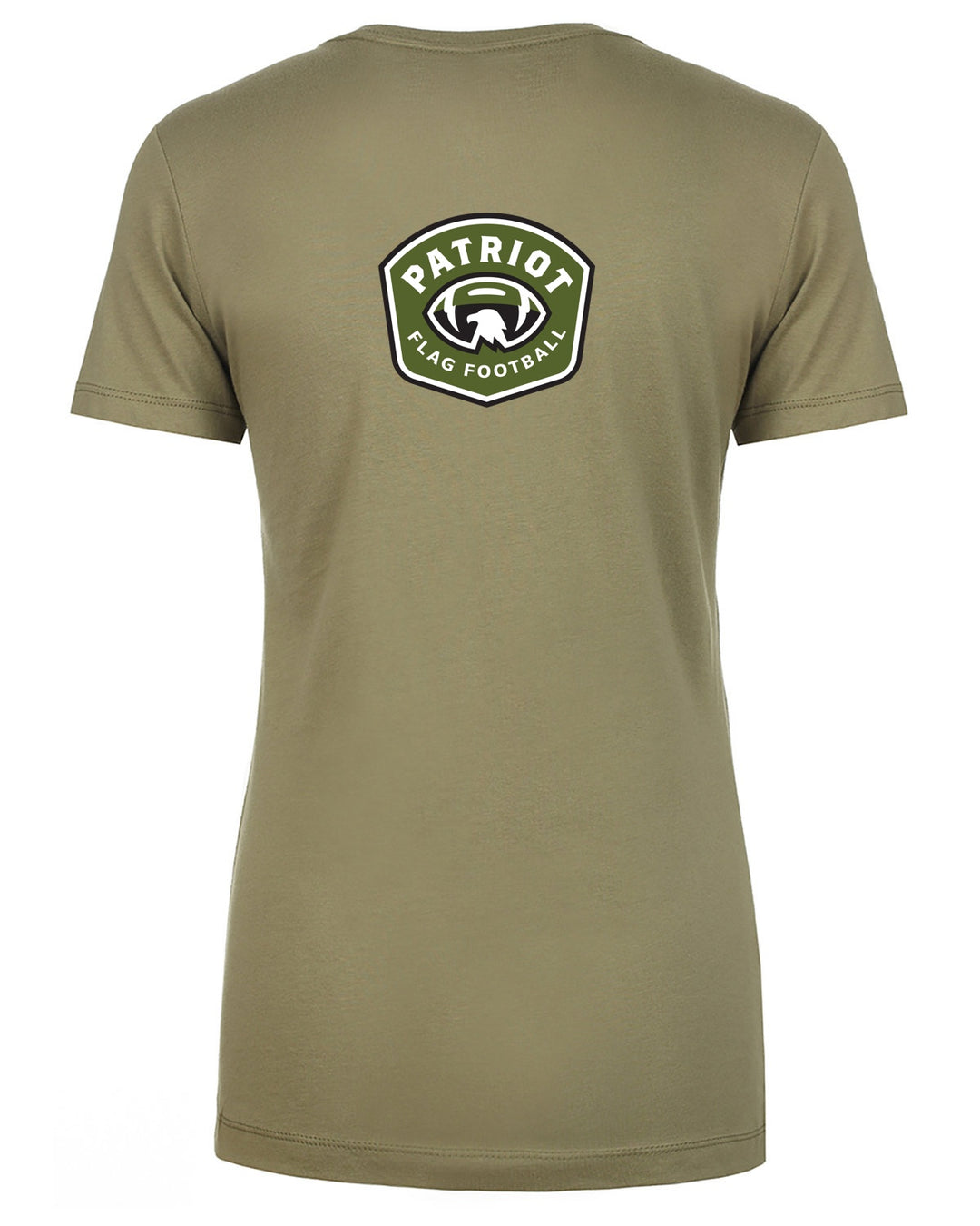 Camiseta de fútbol bandera de los Packers Next Level Apparel para mujer (N3900)